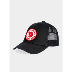 Czapka z daszkiem Fjallraven 1960 Logo Langtradarkeps. Zielone czapki damskie Fjällräven, bez wzorów, sportowe. Za 169.99 zł.