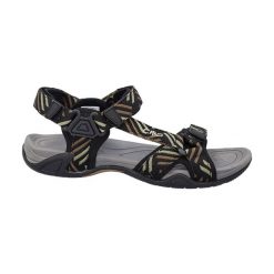Sandały sportowe męskie CMP HAMAL. Czarne buty sportowe męskie CMP, bez wzorów, bez obcasa, bez zapięcia. Za 159.99 zł.
