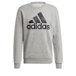 Bluza adidas Essentials Big Logo, Mężczyźni. Czarne bluzy męskie Adidas, m, bez wzorów, z bawełny, sportowe, bez ramiączek, bez kaptura. Za 390.00 zł.