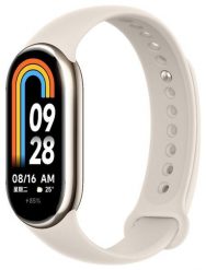 Xiaomi Band 8 złoty. Żółte smartbandy . Za 67.90 zł.