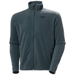 Polarowa kurtka turystyczna Helly Hansen Daybreaker. Szare kurtki sportowe męskie Helly Hansen, m, bez wzorów, z polaru, bez kaptura, narciarskie. Za 363.00 zł.
