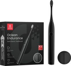 Szczoteczka Oclean Endurance Black. Czarne szczoteczki elektryczne Oclean. Za 68.93 zł.