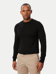 Guess Sweter M6BR36 Z1415 Czarny Regular Fit. Czarne swetry męskie Guess, m, z aplikacjami, z syntetyku, bez kołnierzyka, bez ramiączek. Za 394.99 zł.