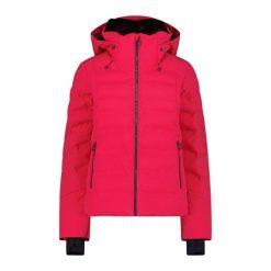 Kurtka narciarska damska CMP 34W4006. Czarne kurtki sportowe damskie CMP, na zimę, bez wzorów, bez ramiączek, bez kaptura, narciarskie. Za 699.99 zł.