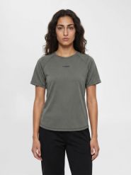 Hummel hmlMOMENTUM W T-shirt S/S z recyklingowanego poliestru – CASTOR GRAY. Szare t-shirty damskie Hummel, m, bez wzorów, z materiału, klasyczne, bez kołnierzyka, bez ramiączek. Za 144.52 zł.