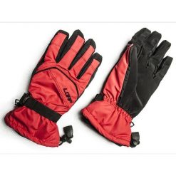 Rękawice narciarskie Loap Vista unisex XL, Tecnosoft, czerwone. Czarne rękawiczki damskie VISTA, bez wzorów. Za 173.99 zł.