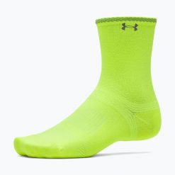 Skarpety Under Armour Velociti Lite Crew. Żółte skarpetki damskie Under Armour, bez wzorów. Za 62.99 zł.