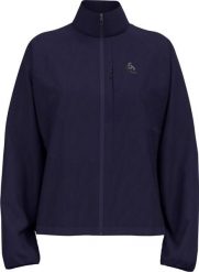 Kurtka damska Odlo ZEROWEIGHT Jacket. Niebieskie kurtki sportowe damskie ODLO, na jesień, l, bez wzorów, z materiału, bez ramiączek, bez kaptura, do biegania. Za 549.99 zł.