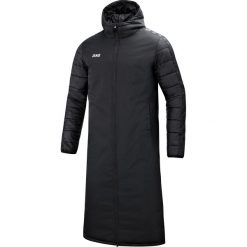 Parka Jako long Team. Czarne parki męskie Jako, m, bez wzorów, z materiału, bez kołnierzyka, z kapturem. Za 550.60 zł.