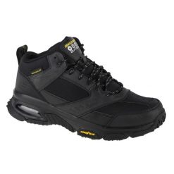 Buty trekkingowe męskie, Skechers Skech-Air Envoy - Bulldozer. Czarne buty zimowe męskie Skechers, bez wzorów, bez obcasa, bez zapięcia. Za 399.99 zł.