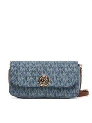 MICHAEL Michael Kors Torebka 32S6GY5C1B Niebieski. Niebieskie listonoszki damskie MICHAEL Michael Kors, bez wzorów, z materiału, bez dodatków. Za 819.99 zł.