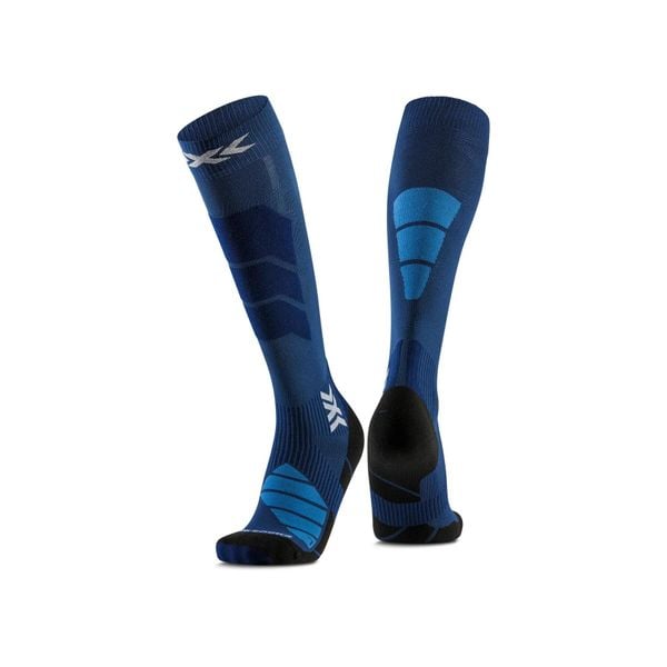 Skarpetki X-Socks Expert. Niebieskie skarpetki damskie X-Socks, bez wzorów. Za 189.99 zł.