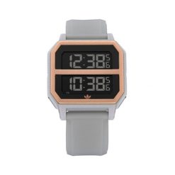 Zegarek Męski Adidas Z16-3272-00. Czarne zegarki męskie Adidas, bez wzorów, ze stali. Za 331.50 zł.