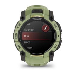 Zegarek GPS z paskiem Garmin Amoled Instinct® 3. Brązowe zegarki męskie Garmin, bez wzorów. Za 1,571.00 zł.