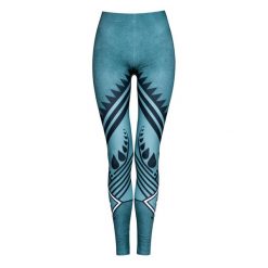 Legginsy sportowe damskie DEEP TRIP Sauron. Zielone legginsy damskie DEEP TRIP, xs, bez wzorów, na jogę i pilates. Za 179.00 zł.