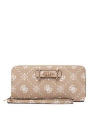 Guess Portfel Silia Slg SWGP98 90146 Beżowy. Brązowe portfele damskie Guess, ze skóry. Za 289.99 zł.
