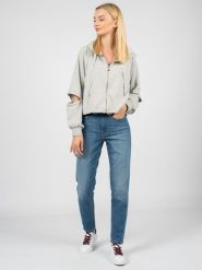 Tommy Hilfiger Jeansy "Gramercy Izzy" | WW0WW34547 | Gramercy Izzy | Kobieta | Niebieski. Niebieskie jeansy damskie Tommy Hilfiger, bez wzorów, z bawełny. W wyprzedaży za 249.00 zł.
