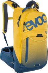 Plecak rowerowy Evoc Trail Pro 10 - curry/denim. Żółte plecaki męskie EVOC, bez wzorów, z denimu. Za 944.89 zł.