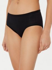 Triumph Komplet 2 par fig klasycznych z wysokim stanem Sense Of Cotton 10225046 Czarny. Czarne majtki damskie Triumph, z bawełny. Za 63.00 zł.
