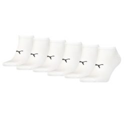 Skarpety Puma Sport Sneaker Light, 6 pary białych. Białe skarpetki damskie Puma, bez wzorów, z elastanu. Za 162.99 zł.