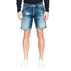Jack & Jones Rick Szorty Niebieski. Niebieskie szorty męskie Jack & Jones, bez wzorów, z bawełny. Za 268.95 zł.