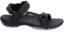 Teva Sandały damskie Terra Fi Lite czarne r. 38. Czarne sandały damskie Teva, bez wzorów, bez obcasa, bez zapięcia. Za 288.62 zł.