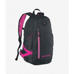 Plecak sportowy Givova Arius Czarny-Fuksja. Czerwone plecaki męskie Givova, bez wzorów, z poliesteru, sportowe. Za 209.99 zł.