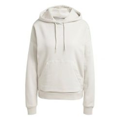 Bluza damska z kapturem adidas Essentials Small Logo Feel Cozy. Białe bluzy damskie Adidas, m, bez wzorów, z materiału, eleganckie, bez ramiączek, z kapturem. Za 238.45 zł.