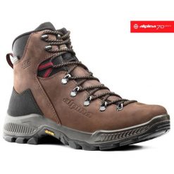 Buty turystyczne dla dorosłych Alpina Prima Mid. Brązowe obuwie sportowe damskie Alpina, bez wzorów, bez zapięcia. Za 630.00 zł.