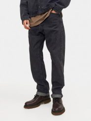 Jack & Jones Jeansy Chris 12250230 Czarny Relaxed Fit. Czarne jeansy męskie Jack & Jones, z bawełny. Za 119.99 zł.