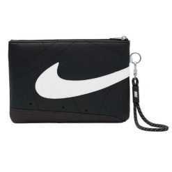Portfel Męski Nike ICON BLAZER WRISTLET N1009949091 091 Czarny. Białe portfele męskie Nike, bez wzorów. Za 161.99 zł.