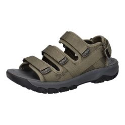 Sandały męskie CMP Khoros. Zielone sandały męskie CMP, na lato, bez wzorów, z gumy, klasyczne, bez zapięcia. Za 209.99 zł.