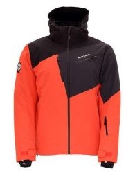 Męska kurtka narciarska Blizzard Leogang red/black 10.000mm. Czarne kurtki sportowe męskie BLIZZARD, m, bez wzorów, z materiału, bez kaptura, narciarskie. Za 529.99 zł.