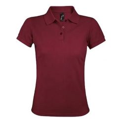 Damska Koszulka Polo Prime. Brązowe koszulki sportowe damskie SOL'S, s, bez wzorów, bez ramiączek. Za 80.99 zł.