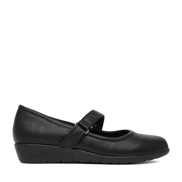 Baleriny Go Soft. Czarne balerinki damskie GO SOFT, bez wzorów, bez obcasa, bez zapięcia. Za 139.99 zł.