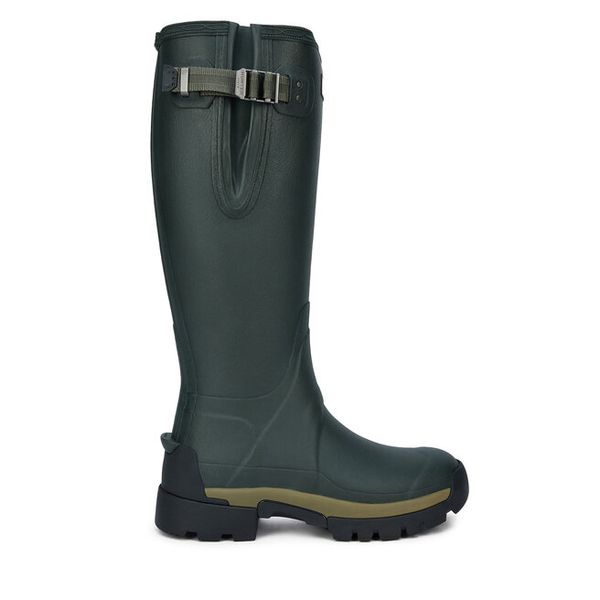 Kalosze Hunter. Brązowe kalosze damskie Hunter, bez wzorów, bez zapięcia. Za 999.99 zł.