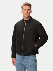 Karl Lagerfeld Jeans Kurtka przejściowa B3M15045 Czarny Regular Fit. Czarne kurtki męskie Karl Lagerfeld Jeans, l, bez wzorów, z jeansu, bez kaptura. Za 849.99 zł.