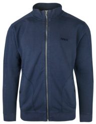 Wygodna Bluza na Zamek - Pioneer - Granatowa. Niebieskie bluzy męskie Pioneer, l, bez wzorów, z bawełny, casualowe, bez ramiączek, bez kaptura. Za 219.00 zł.