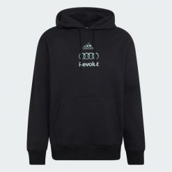 Bluza Z Kapturem Audi Revolut F1 Team Teamgeist. Czarne bluzy męskie Adidas, m, bez wzorów, z kapturem. Za 529.00 zł.