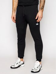 Jack & Jones Spodnie dresowe Will Air Sweat Noos 12184970 Czarny Regular Fit. Czarne spodnie sportowe męskie Jack & Jones, m, bez wzorów, z bawełny. Za 159.99 zł.