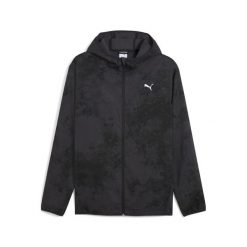 Męska kurtka TAD ESSENTIALS AOP PUMA. Czarne kurtki męskie Puma, m, bez wzorów, z poliesteru, klasyczne, z kapturem. Za 289.00 zł.