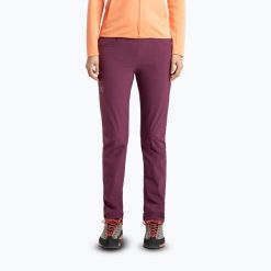 Spodnie trekkingowe damskie Montura Rise. Czerwone spodnie sportowe damskie MONTURA, na lato, bez wzorów, sportowe, trekkingowe. Za 339.99 zł.