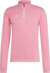 Adidas Bluza męska adidas Entrada 22 Training Top różowa HC5048 M. Czerwone bluzy męskie Adidas, m, bez wzorów, bez ramiączek, bez kaptura. Za 124.43 zł.