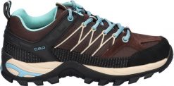 Buty trekkingowe damskie CMP Rigel Low Wmn WP Brązowe 38 (3Q54456-03QV). Brązowe obuwie trekkingowe damskie CMP, bez zapięcia. Za 372.28 zł.