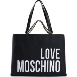 Torebka Love Moschino. Czarne shopperki damskie Love Moschino, bez wzorów, bez dodatków. Za 399.00 zł.