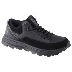 Buty Big Star Trekking Shoes KK174244-906 czarne. Czarne trekkingi męskie z gumy, bez zapięcia. Za 343.65 zł.