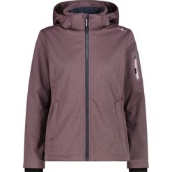 Damska wodoodporna kurtka z kapturem CMP. Czerwone kurtki sportowe damskie CMP, xl, bez wzorów, z materiału, bez ramiączek, z kapturem, trekkingowe. Za 322.50 zł.