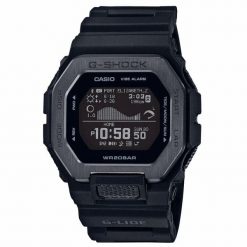 Zegarek Męski Casio GBX-100NS-1ER. Czarne zegarki męskie Casio, bez wzorów. W wyprzedaży za 693.70 zł.