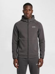 Bluza z kapturem Hummel Tech Fleece Regular. Brązowe bluzy damskie Hummel, m, bez wzorów, z bawełny, klasyczne, bez ramiączek, z kapturem. Za 260.00 zł.
