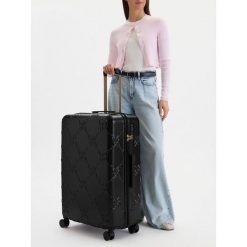 Walizka duża Nine West. Czarne walizki damskie Nine West, bez wzorów, duże. Za 399.99 zł.